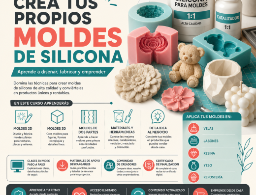 CREA TUS PROPIOS MOLDES DE SILICONA