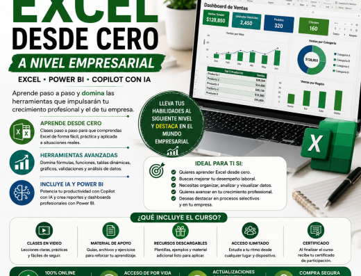 EXCEL, POWER BI Y COPILOT CON INTELIGENCIA ARTIFICIAL