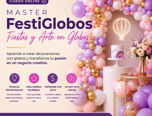 MASTER “FESTIGLOBOS” – FIESTAS Y ARTE EN GLOBOS