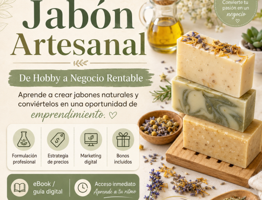 JABÓN ARTESANAL: DE HOBBY A NEGOCIO RENTABLE