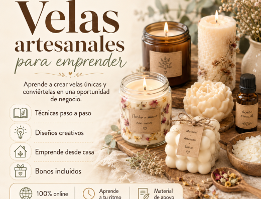 VELAS ARTESANALES PARA EMPRENDER